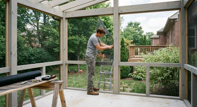 Porch Enclosure Installation in Boulder, CO