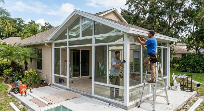 Solarium Installation in Austin, TX