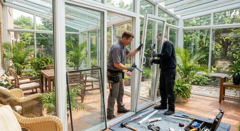 Sunroom Window Repair in Asheville, NC