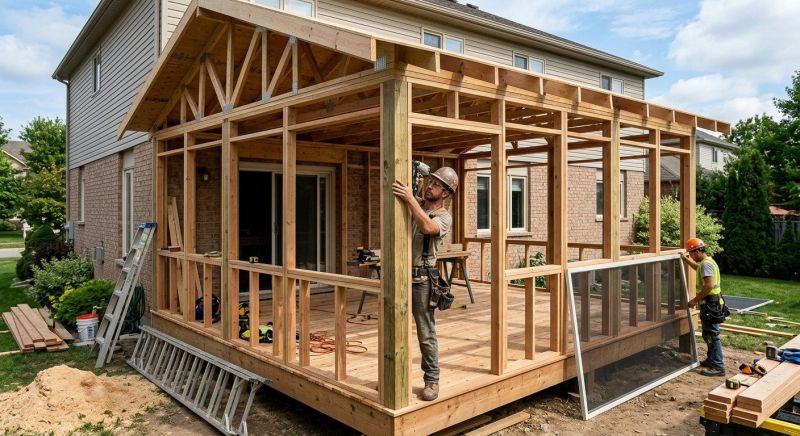 Deck Enclosure Construction in Boulder, CO