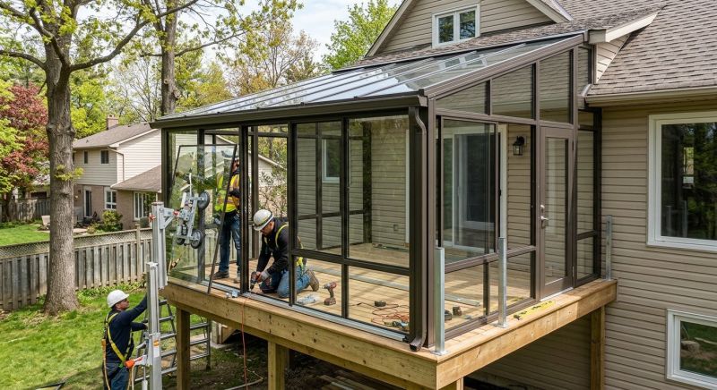 Enclosed Deck Installation in Nashville, TN
