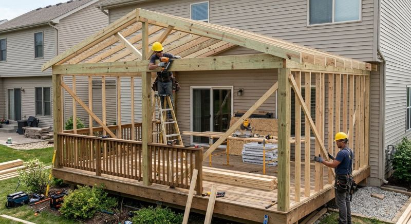 Enclosed Deck Installation in Nashville, TN