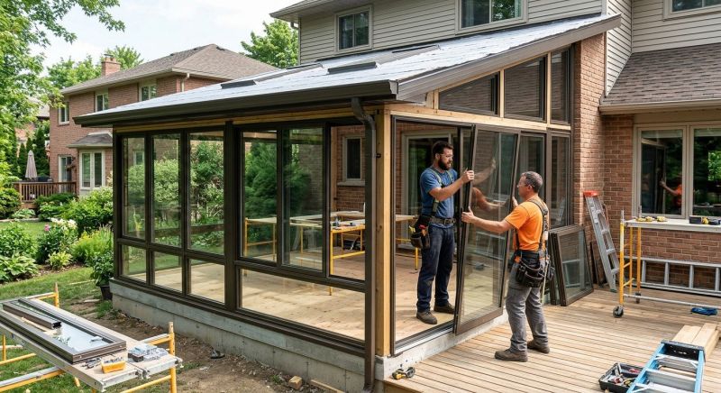 Enclosed Patio Installation in Nashville, TN