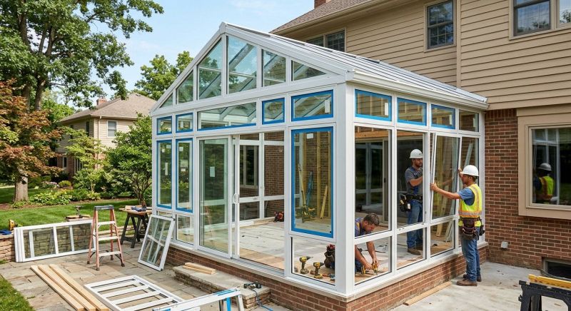 Florida Room Installation in Asheville, NC