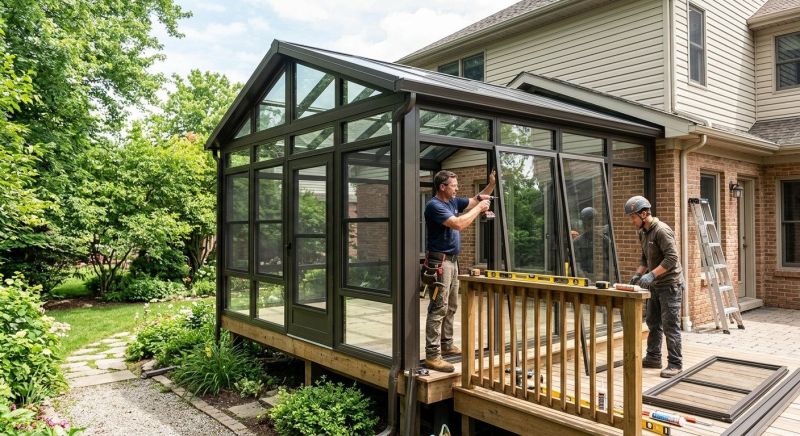Four Season Room Installation in Boulder, CO