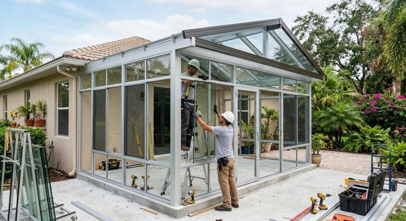 Solarium Installation in Boulder, CO