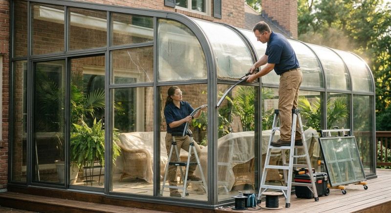 Sunroom Window Repair in Dallas, TX