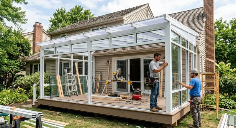 Three Season Room Construction in Asheville, NC