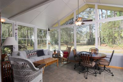 Vinyl Sunroom Building